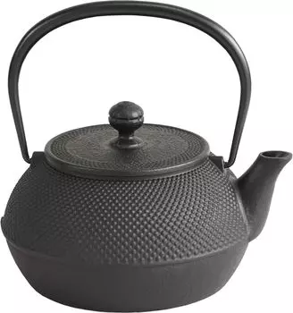 Чайник Iwachu Iron Kettle 7 Type Arale IH совместимый с черным запеченным железом Nanbu 11720 (Камаяки) 0,9 л