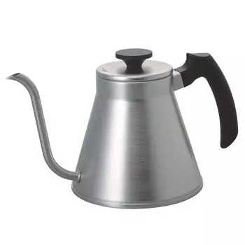 Чайник капельный HARIO V60, совместимый с газом, практичный, 800 мл, серебристый, сделан в Японии, подарочный подарок Fire/IH VKF-120-HSV