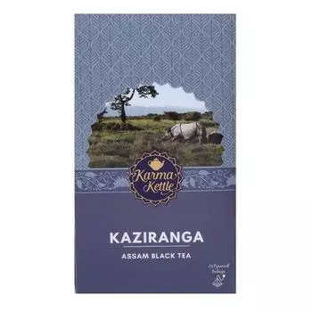 Чайник Karma Kaziranga Antioxidants Assam Black Tea 25 чайных пакетиков-пирамидок