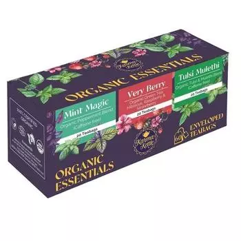 Чайник Karma Kettle Organic Essentials 60 пакетиков с двумя камерами без скрепок