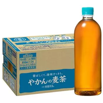 Чайник ячменный от Soukenbicha Labelless 650 мл ПЭТ x 24 бутылки Coca-Cola