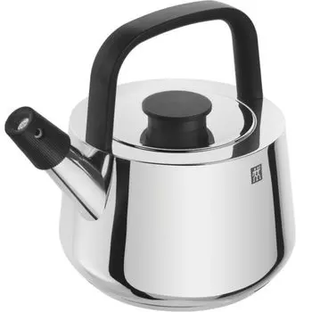 Чайник Zwilling Kettle Whistle, совместимый с IH Japanese Plus 1.5L [Авторизованный продукт] 40995-000 серебряный