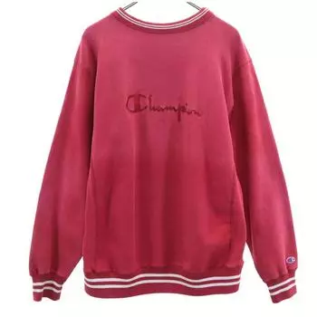 Champion 90s Reverse Weave Made in USA Embroidered Tag Old Long sleeve sweat trainer Men s Used
