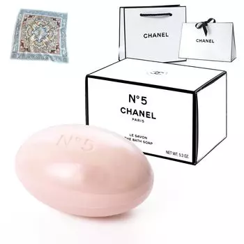 CHANEL Soap Savon Cosmetics Number Five Blow Soap Bath Goods Skin Care [Set] N°5 (150g)