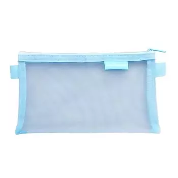 Change Storage Bag Mesh Coin Purse Transparent Mesh Cosmetic Bag Outdoor Mini Coin Purse Gift