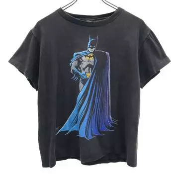 Changes 80s Made in USA Anime print Short sleeve Batman T-shirt Men s Used