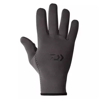 Charcoal XL [Daiwa] Одежда/Перчатки DG-8224W древесный уголь
