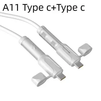 Charger Cable Protector Soft Silicone Cover Type C Charger Cable Protector Cable Protector Cord Saver Practical Accessories