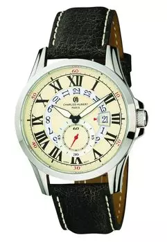 [Charles Hubert] Часы Charles Hubert, Paris Small Second Date 3996-RG мужские черные