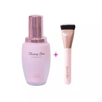 Charmzone Glow Brush Free Shining Glow Luminous Moist BB Cream 30 мл, один цвет, 1 шт.