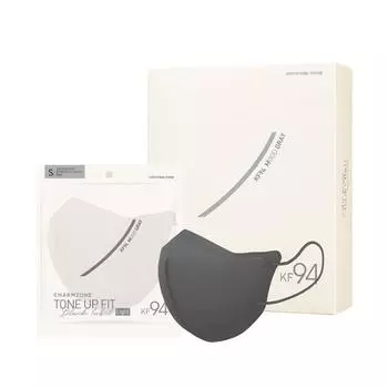CHARMZONE Tone Up FIT Black Label Light KF94 Mood Gray 10 листов 10 gray large sheets