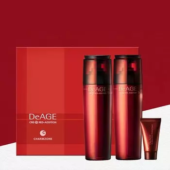 CHARMZONE Zone The Age Red Edition Set + 1 случайная фотокарточка