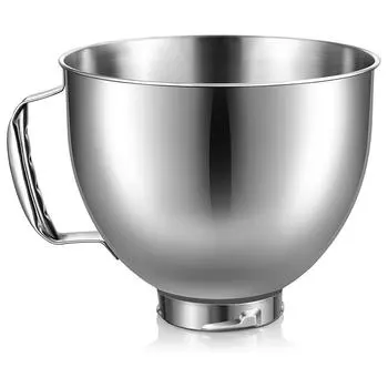 Чаша из нержавеющей стали для миксера KitchenAid Tilt Head Stand Mixer объемом 4,5–5 кварты, для чаши миксера KitchenAid, можно мыть в посудомоечной машине CHINA