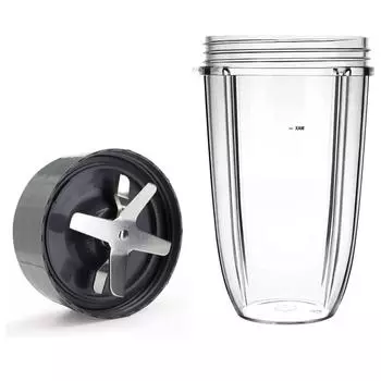 Чашка 24 унции и лезвие-экстрактор совместимы с аксессуарами блендера Nutribullet Pro 600 Вт/900 Вт CHINA