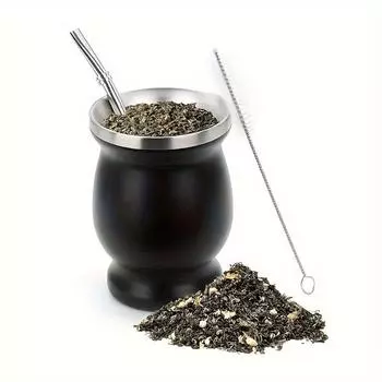 Чашка чая 8oz чёрный