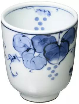 Чашка для чая Hasami Ware Heisei Grape легкая, большая, пригодна для микроволновой печи и посудомоечной машины, изготовлена в Японии в 19922 году.