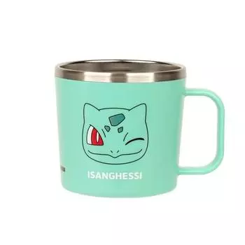 Чашка для посудомоечной машины Lilpang Pokemon, нержавеющая сталь, L, 1 шт, Бульбазавр