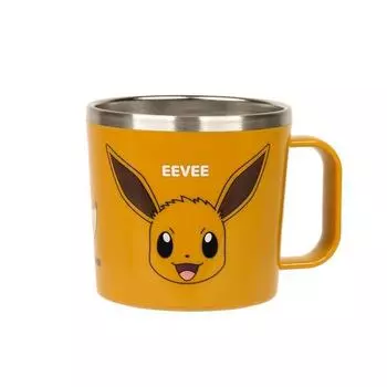 Чашка для посудомоечной машины Lilpang Pokemon, нержавеющая сталь, L, 1 шт, Eevee