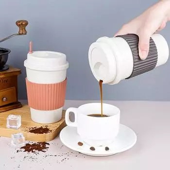 Чашка для воды, пищевая защита от ожогов, многоцелевой компактный устойчивый к высоким температурам сок, напиток для домашнего использования