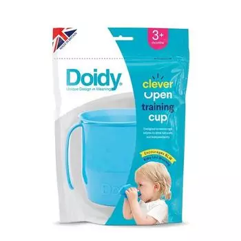 Чашка Doidi Vicky Peg, синяя, 1 шт.