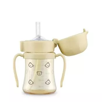 Чашка Gromimi infant PPSU соломенная 200мл, масло Дотком, 1 шт.