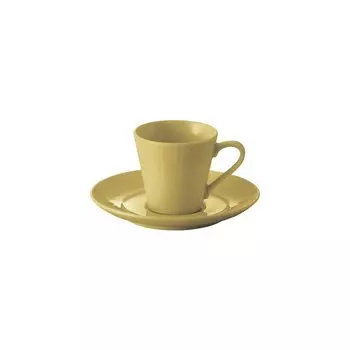 Чашка Noritake Demitasse 95 см3, хвойный цвет, хаки, можно мыть в микроволновой печи, можно мыть в посудомоечной машине, 1 шт., тонкий фарфор цвета хаки (белый) 1727Л/90092С