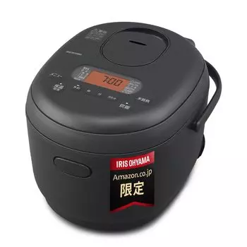 Чашки для рисоварки Iris Ohyama Living Alone Microcomputer Type Possible Matte Black 5.5 Тушение/Ферментация RC-MDA50AZ
