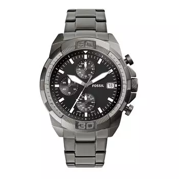 Часы 44MM BRONSON FS5852 Smoke [Fossil] Мужские