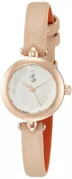 Часы ALIAS F3 Classic Analog с водонепроницаемым кожаным ремешком FP005BE4 женские бежевые