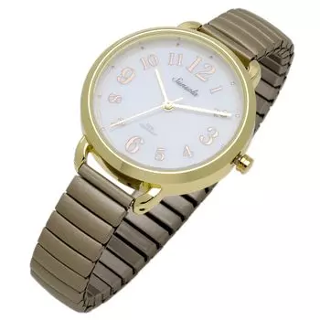 Часы Analog Bellows Belt Solar Rechargeable Beige SO Sanija [Fieldwork] женские ASS177-2 Серый/Пинг/Бежевый/Синий бежевый
