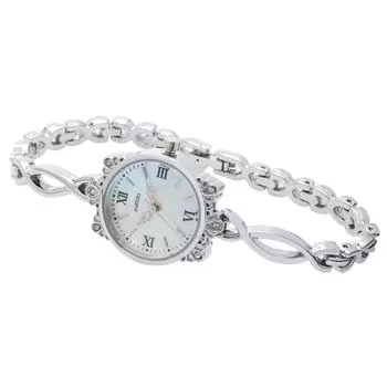 Часы Analog Natural Shell Metal Band Аксессуар Пряжка Amel Silver [Fieldwork] Женские JN032-1 серебряный
