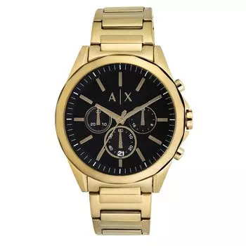 Часы Armani AX2611 Gold [AX Exchange] Мужские золотой