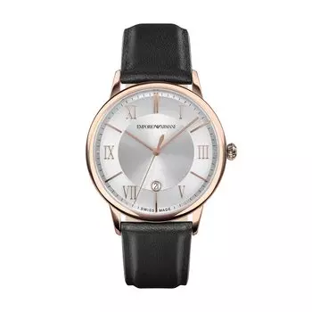 Часы Armani Swiss ARS5000 Black [Emporio Made] Мужские