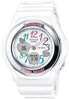Часы Baby Gee белые [Casio] BGA-101-7B2JF