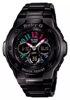 Часы Baby Gee черные [Casio] MSG-302CB-1BJF
