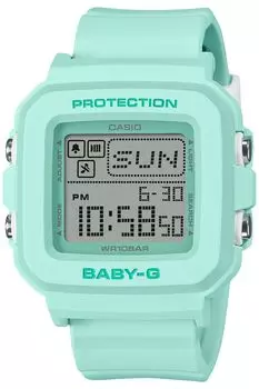 Часы Baby Gee зеленые [Casio] [] BGD-10-3JF женские зелёный