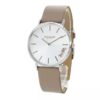 Часы Бренд Shopper Унисекс Perry Кожаный Ремень Кожа [Coach] Женский 14503119-sp [Товар]