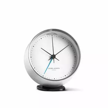 Часы-будильник Georg Jensen HENNING KOPPEL Silver 3587585 серебряный