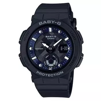 Часы Casio Baby-G BEACH TRAVELER BGA-250-1AJF женские черные НОВИНКА из Японии
