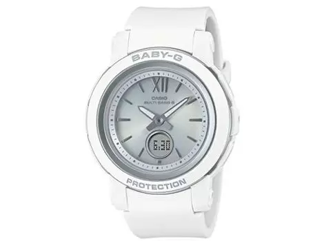 Часы CASIO BABY-G Radio Solar BGA-2900-7AJF Ladies White World Time NEW