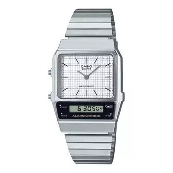 Часы CASIO белые мужские AQ-800E-7A,