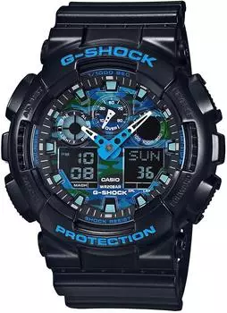 Часы CASIO Camouflage Series Selectable [Casio] G-SHOCK G-Shock Men s [Повторно импортированный продукт] ([2] GA-100CB-1A)