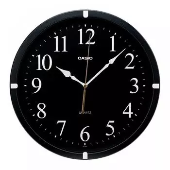 Часы Casio Casio Часы черные аналоговые интерьерные часы шаг секундная стрелка Iq 97 1jf
