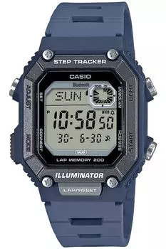 Часы Casio Collection, оснащенные Bluetooth, водонепроницаемые, 10 АТМ, синие [Casio] [] WS-B1000-2AJF мужские синий