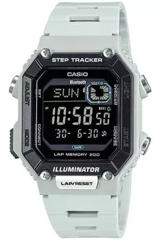 Часы Casio Collection, оснащенные Bluetooth, водонепроницаемые, 10 АТМ, бежевые [Casio] [] WS-B1000-8BJF мужские бежевый