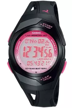 Часы Casio Collection Sports Wrap Split Совместимые секундомеры Черные [Casio] STR-300J-1BJH Мужские