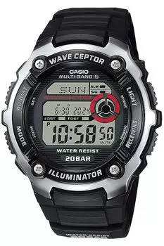 Часы Casio Collection Wave Ceptor Black [Casio] WV-200R-1AJF Мужские чёрный