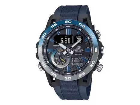 Часы CASIO EDIFICE SOSPENSIONE ECB-40YNP-1AJF, Bluetooth, солнечные часы, ночное время, 47,8 мм