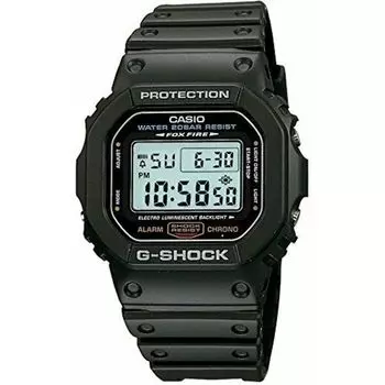 Часы Casio G-Shock DW-5600E-1 First Type FOX FIRE Standard Basic NEW из Японии