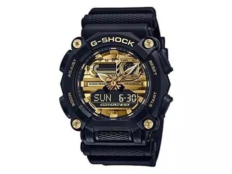 Часы CASIO G-SHOCK GA-900AG-1AJF Мужские из черной смолы GMT/UTC НОВЫЕ из Японии